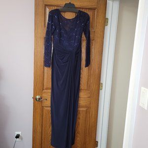 Navy Ralph Lauren evening gown-Formal